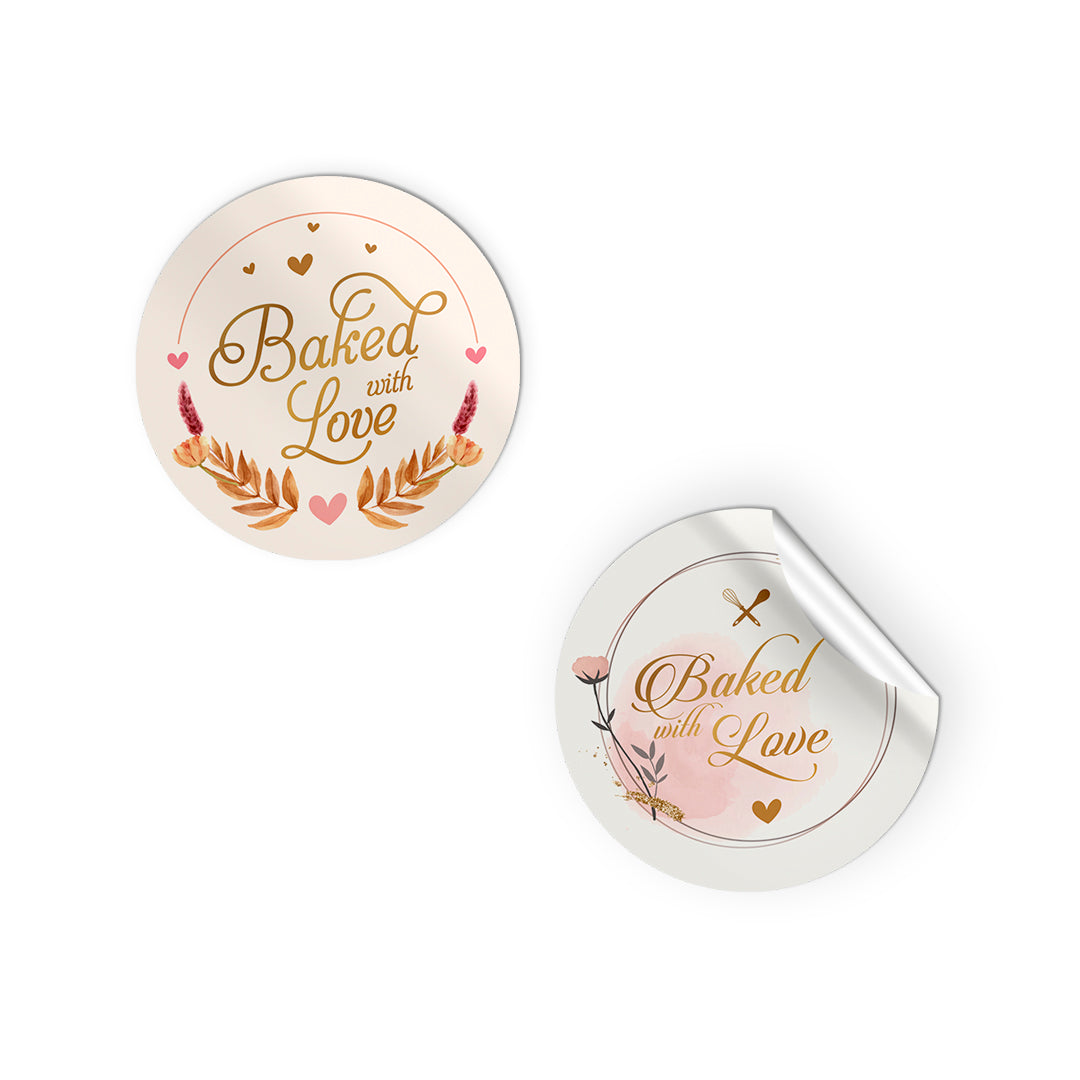 Baked With Love custom printed and personalized by Infistyle