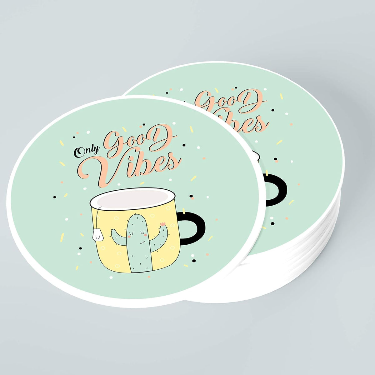 Coaster custom printed and personalized by Infistyle
