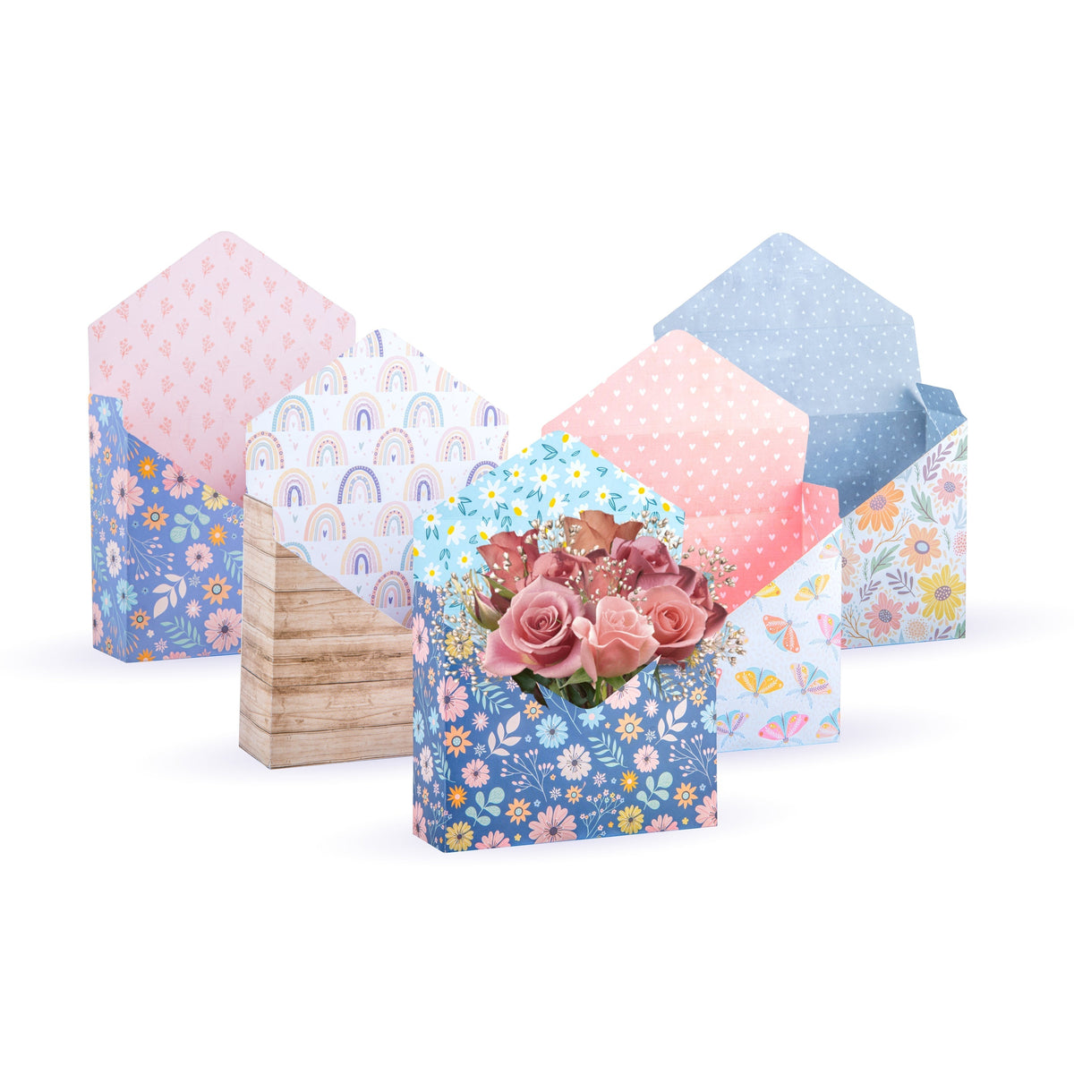 Bouquet Envelope custom printed and personalized by Infistyle