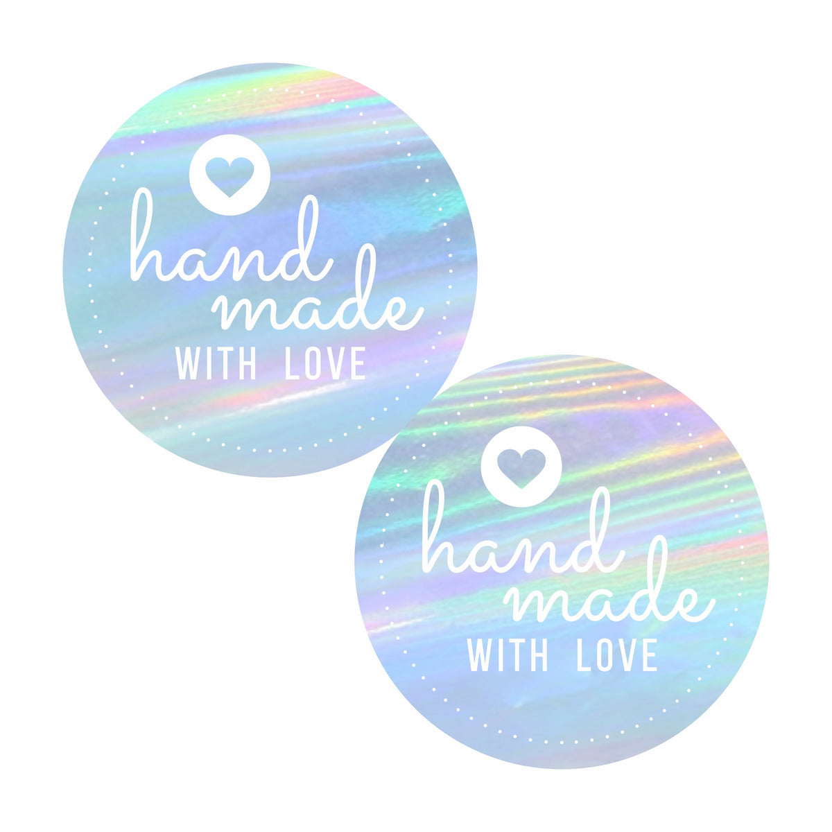 Handmade With Love custom printed and personalized by Infistyle