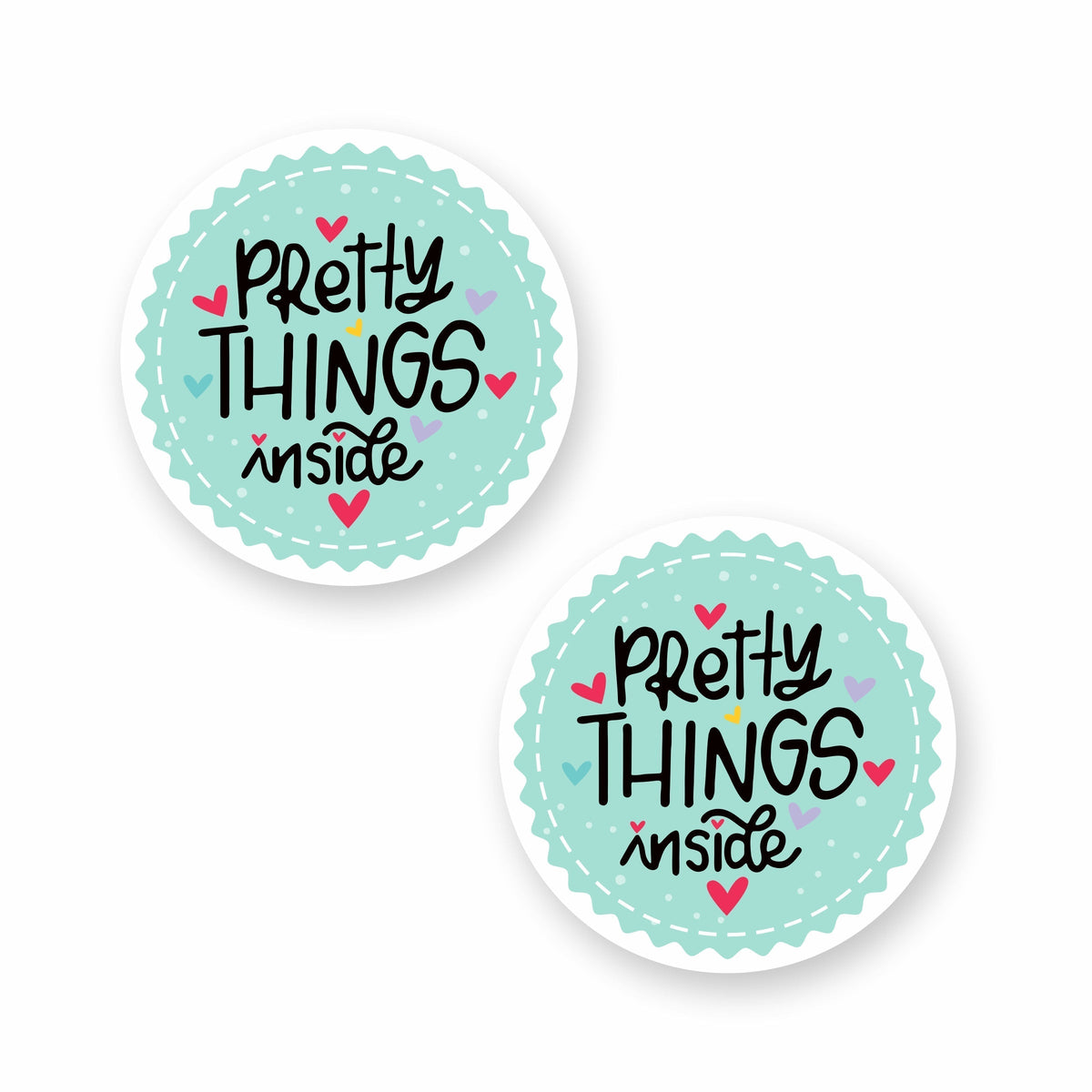 Pretty Things Inside custom printed and personalized by Infistyle