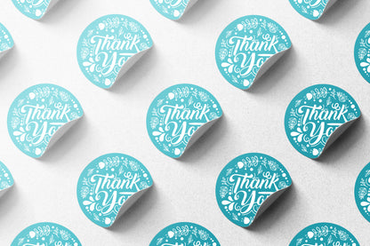 Thank You Sticker