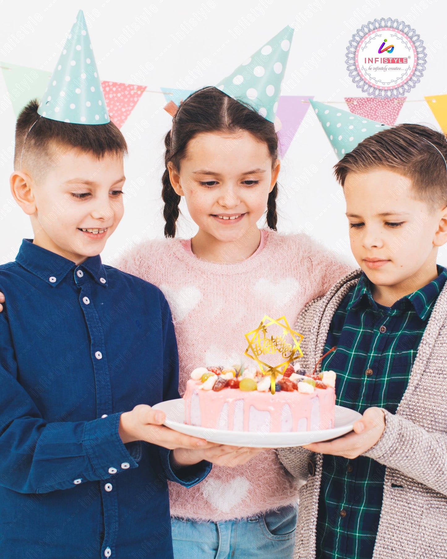 Happy Birthday Acrylic Cake Toppers