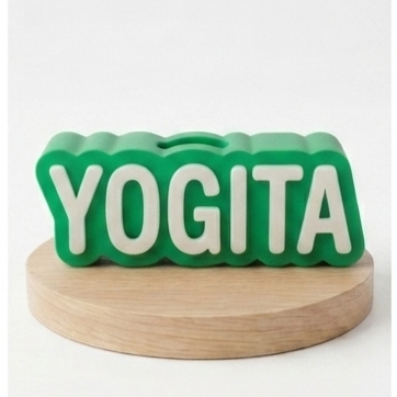 Personalised Name Piggy Bank | Custom 3D Printed Money Box for Kids & Gifting