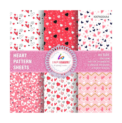 Scrapbooking Craft Paper Pack of 24 styled flat lay