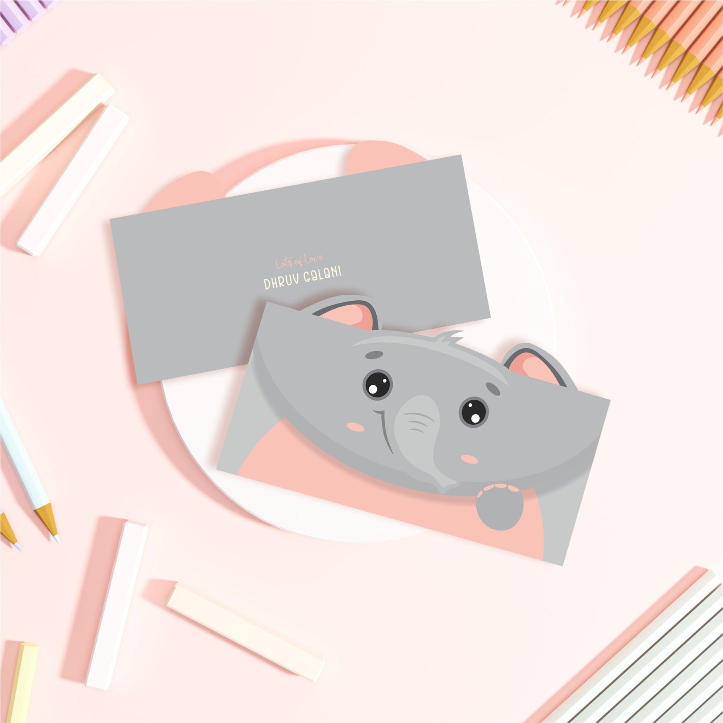 Custom Kids Gift Assorted Envelope for Gifting