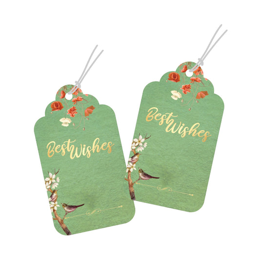Customised Best Wishes Gift Tags