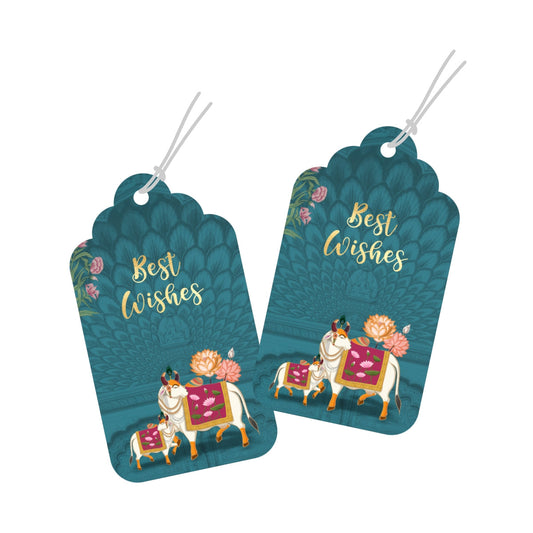 Customised Best Wishes Gift Tags Pichwai Tags