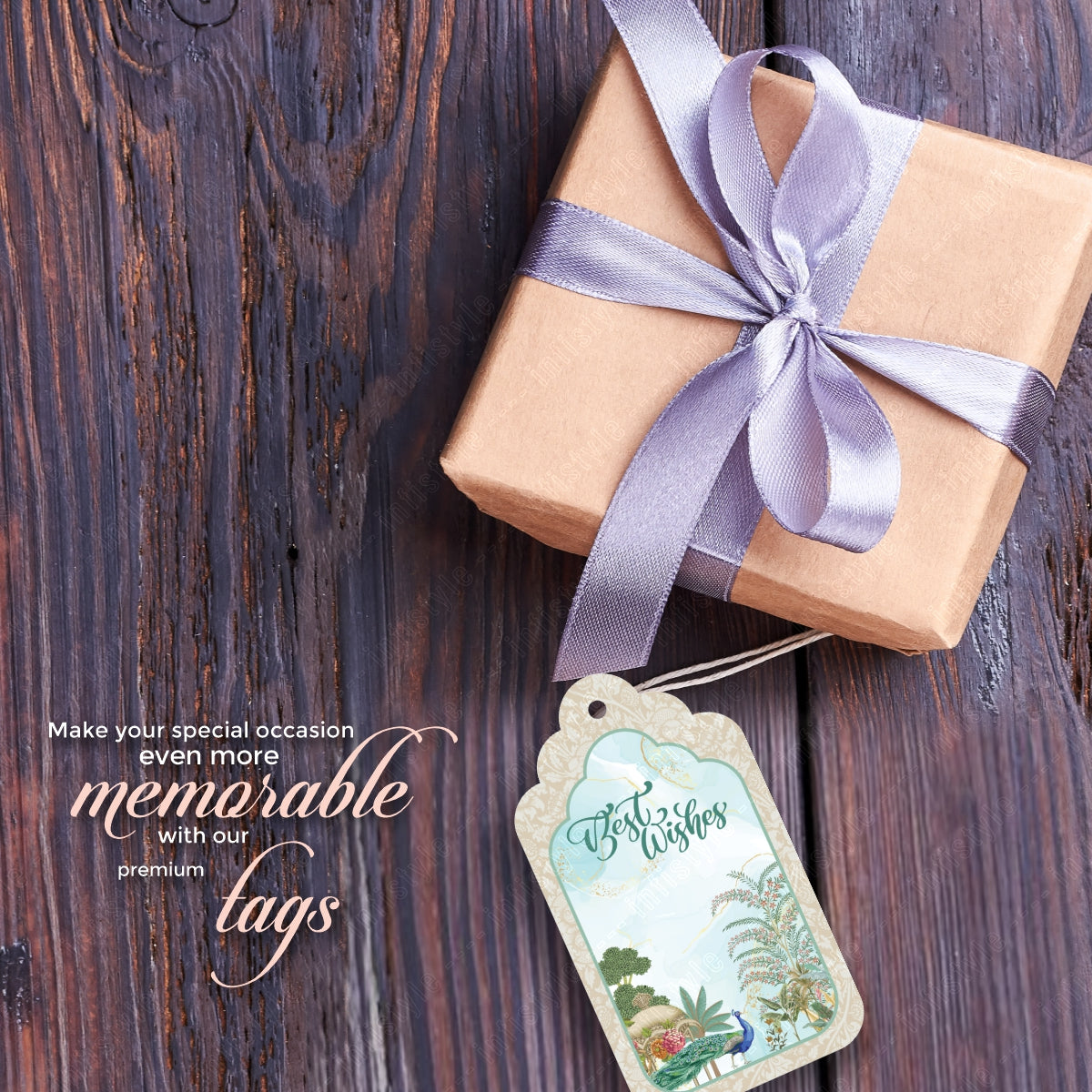 Best Wishes Tags Wedding Gift Tags