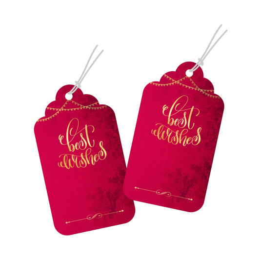 Customised Best Wishes Tags Gift Tags Design 04