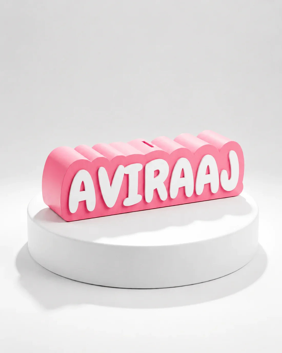 Personalised Name Piggy Bank | Custom 3D Printed Money Box for Kids & Gifting