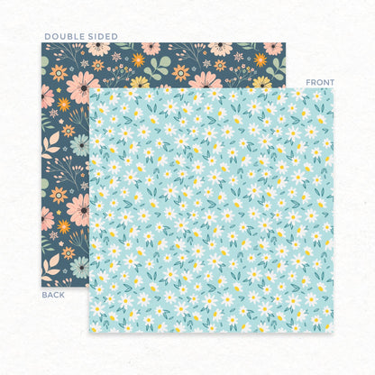 Double Sided Craft Paper 250 GSM 20 Sheets size and dimensions