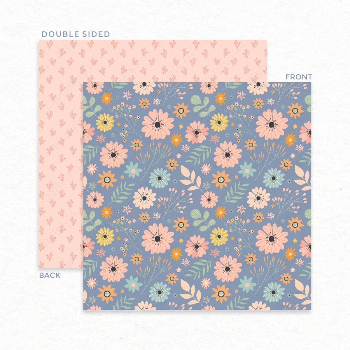 Double Sided Craft Paper 250 GSM 20 Sheets packaging