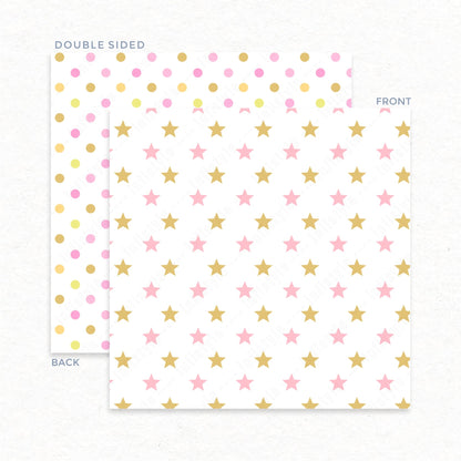 Dreamy Scrapbooking Paper 24 Sheets packaging
