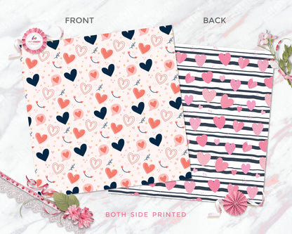 Scrapbooking Craft Paper Pack of 24 Pattern Love Theme photo 13