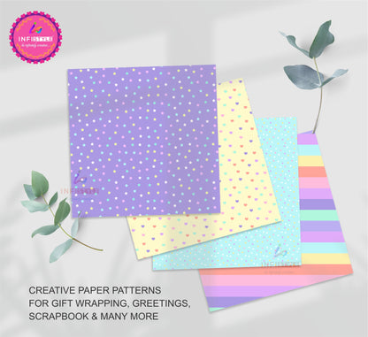 Dreamy Scrapbooking Paper 24 Sheets gift presentation
