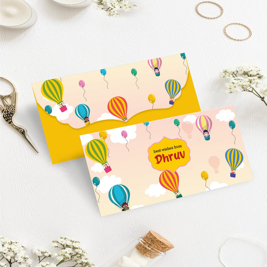 Custom Kids Gift Envelope for Gifting Ids Money Envelopes Big