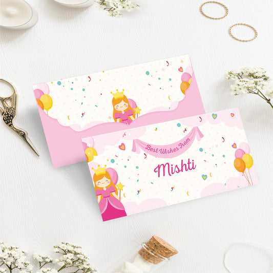 Custom Kids Gift Envelope for Gifting Money Envelopes Little Angel