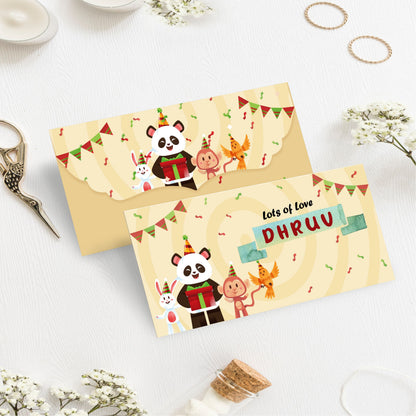 Custom Kids Gift Envelope for Gifting