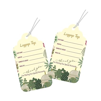 Wedding Traveling Luggage Tags
