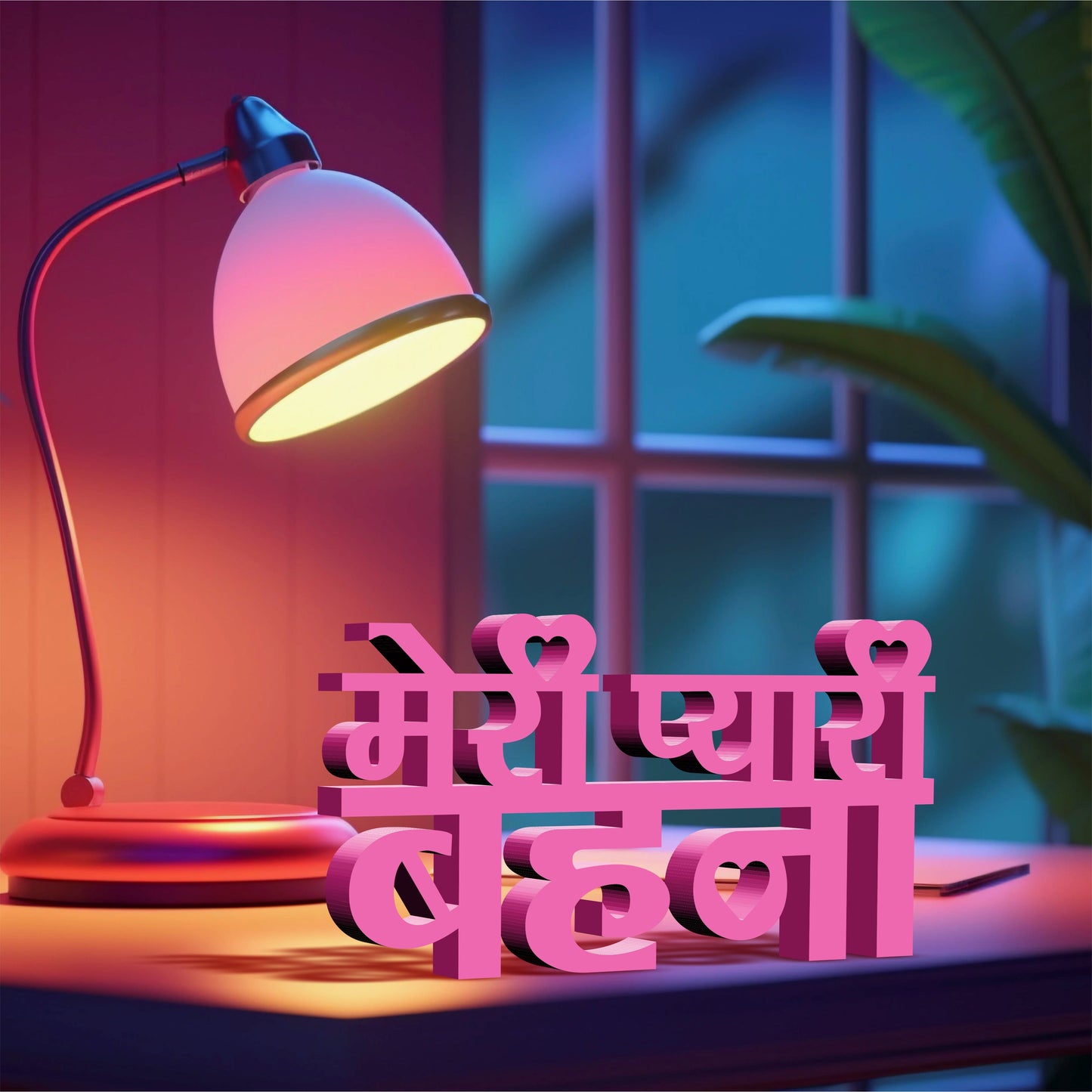 Meri Pyaari Behna Home Decor Name Sign Gift For Sisters