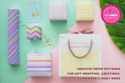 Dreamy Scrapbooking Paper 24 Sheets colour options
