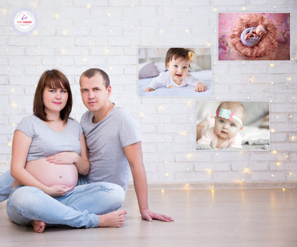 Smiling Baby Wall Posters Set of 10 packaging