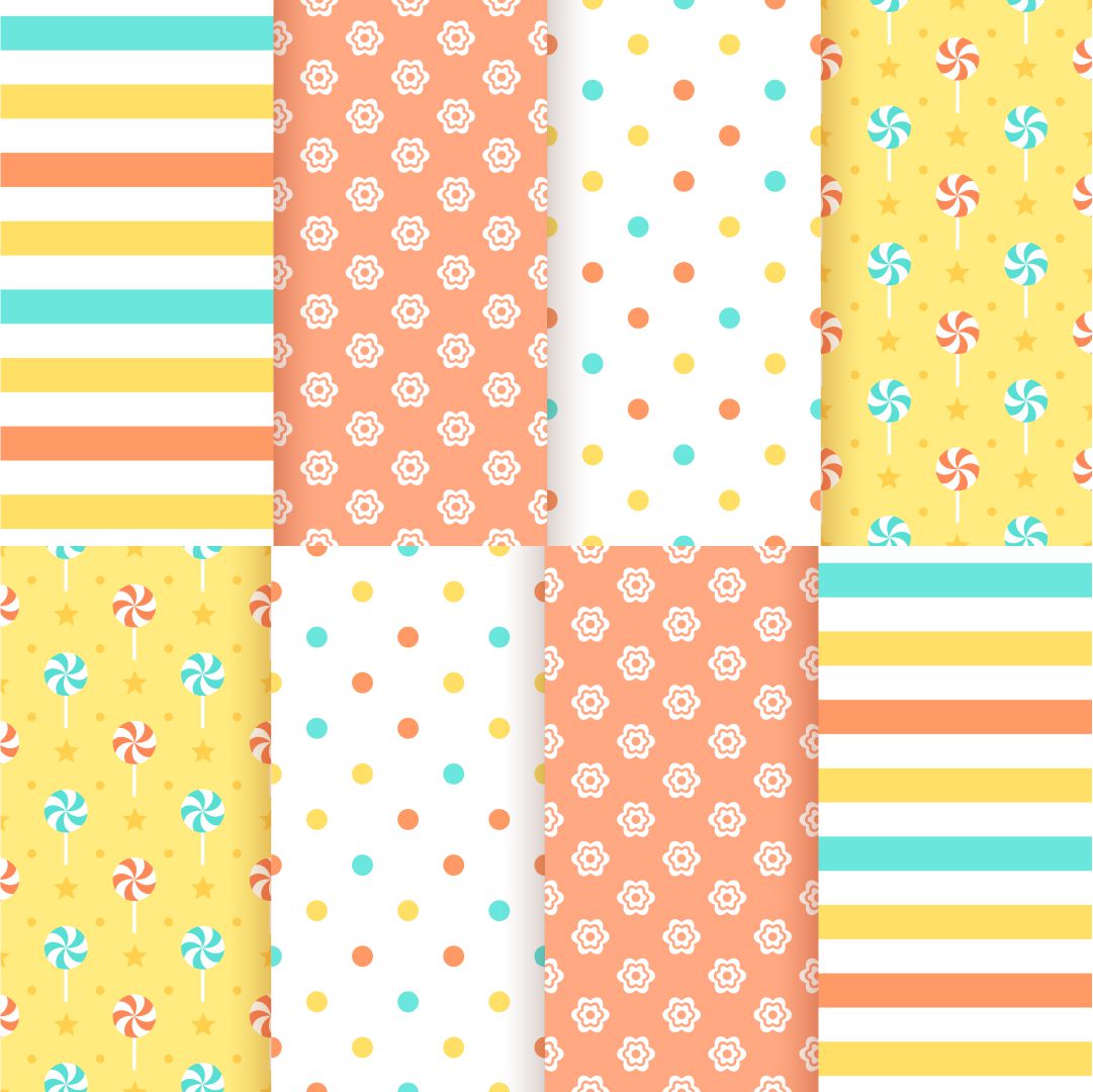 Scrapbook Craft Paper Pack of 24 Sheets size and dimensions