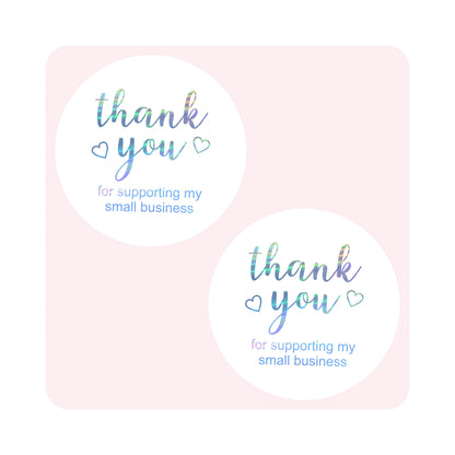 Thank You Stickers Roll for Small Business