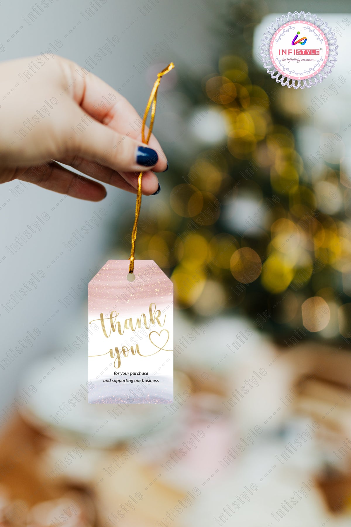 Thank You Tags front view