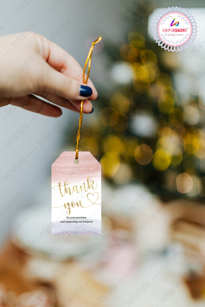 Thank You Tags front view