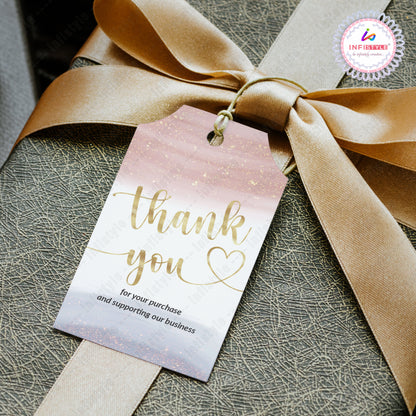 Thank You Tags design close-up