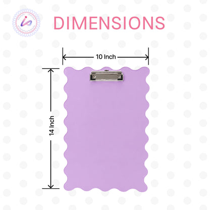 Customized Acrylic Examboard with Name | Personalized Name Examboard
