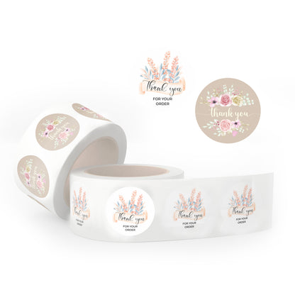Thank you for your order Stickers colour options